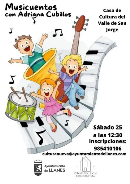 Llanes celebra 'Musicuentos' para acercar la musicoterapia a los más pequeños
