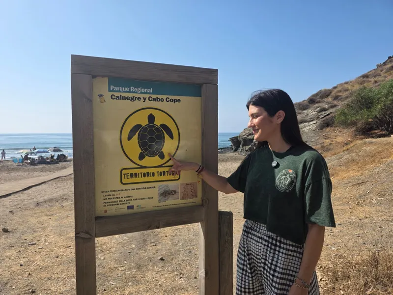 Lorca lanza la campaña 'Territorio Tortuga' para proteger la nidificación de la tortuga boba