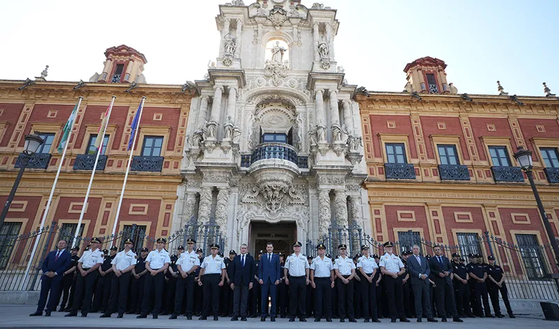 La Junta de Andalucía refuerza la Unidad de Policía Adscrita con 186 nuevos efectivos