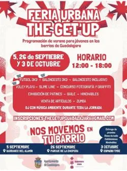 Guadalajara celebra la Feria Urbana 'The Get Up' con actividades deportivas para jóvenes