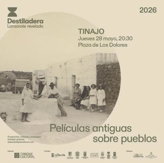 Tinajo proyecta 'La Destiladera', un viaje audiovisual por la memoria de Lanzarote