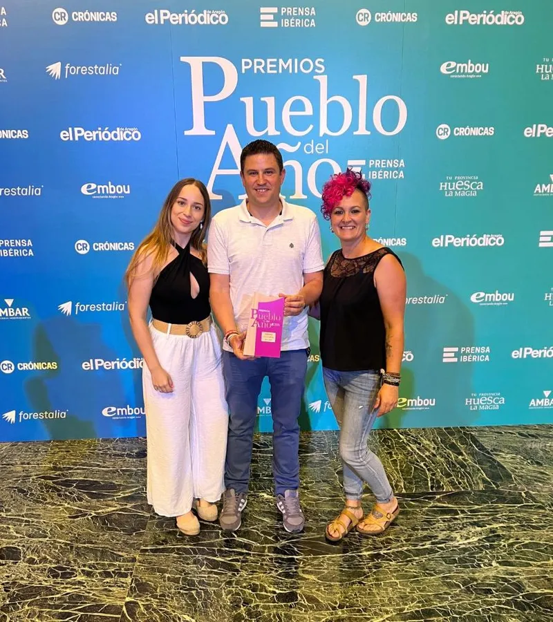 Ayerbe, reconocido como 'Pueblo Cultural del Año' en los premios Ibera