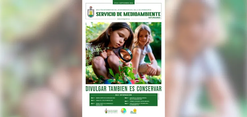 Naturgunea de Aranguren presenta su agenda ambiental para el último trimestre de 2026