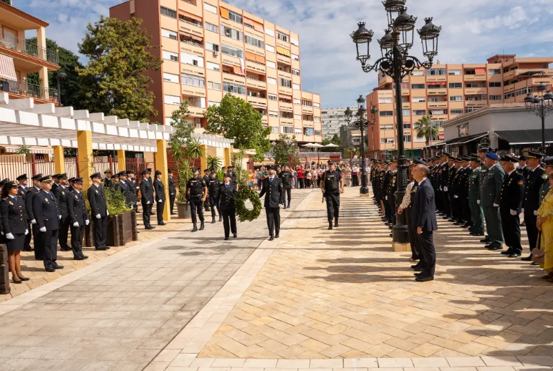 Benalmádena celebra a la Policía Nacional y reclama más medios