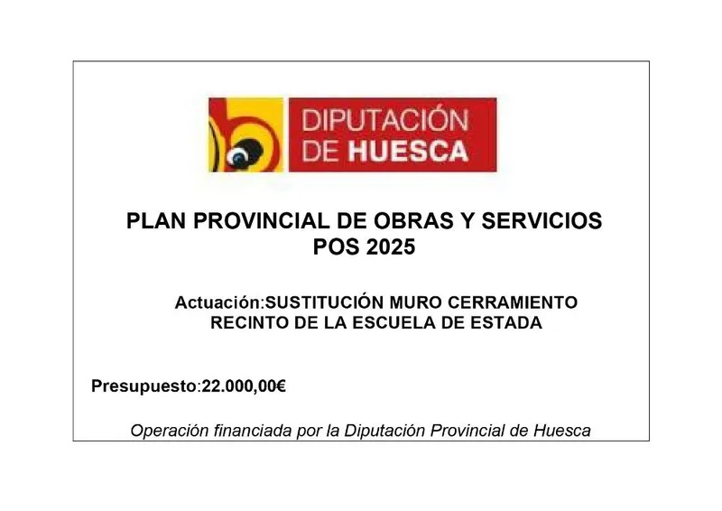 Estada recibirá fondos provinciales para renovar el cerramiento de la escuela