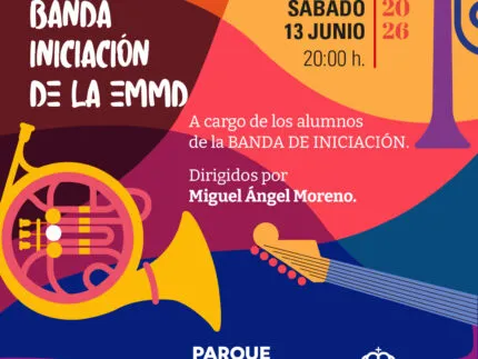 Alpedrete celebra el fin de curso con un concierto de la Banda Iniciación de la EMMD