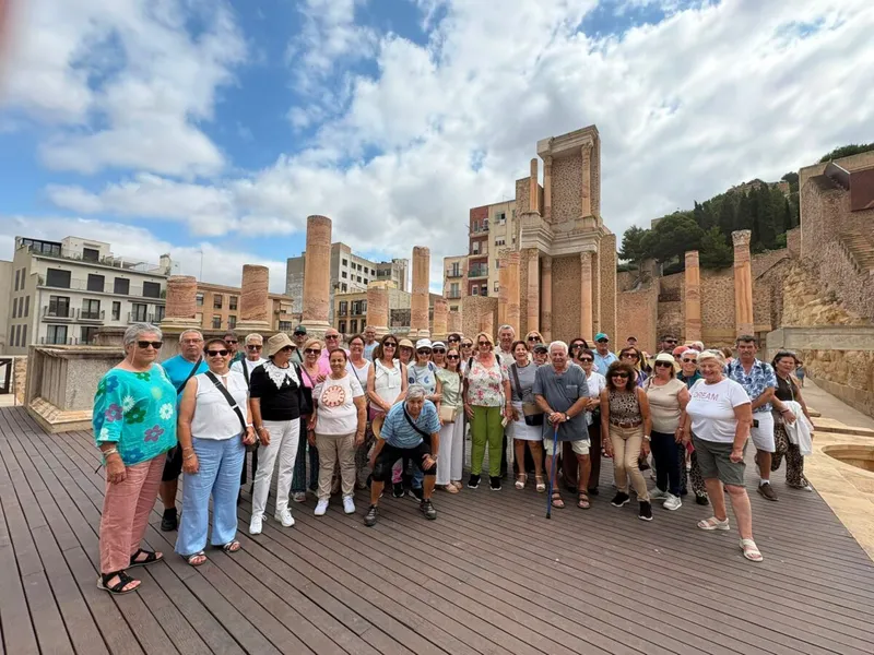 Más de cien mayores de Pájara disfrutan de un viaje cultural a Murcia