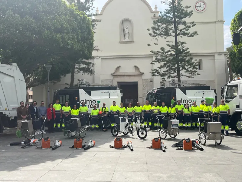 Almoradí renueva su flota de limpieza y recogida de residuos con nuevos camiones y contenedores