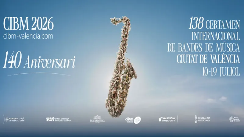 València acoge el 138 Certamen Internacional de Bandas de Música con 41 agrupaciones
