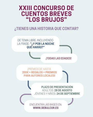 Sebúlcor celebra las XXIII Jornadas del Libro y convoca su concurso de cuentos