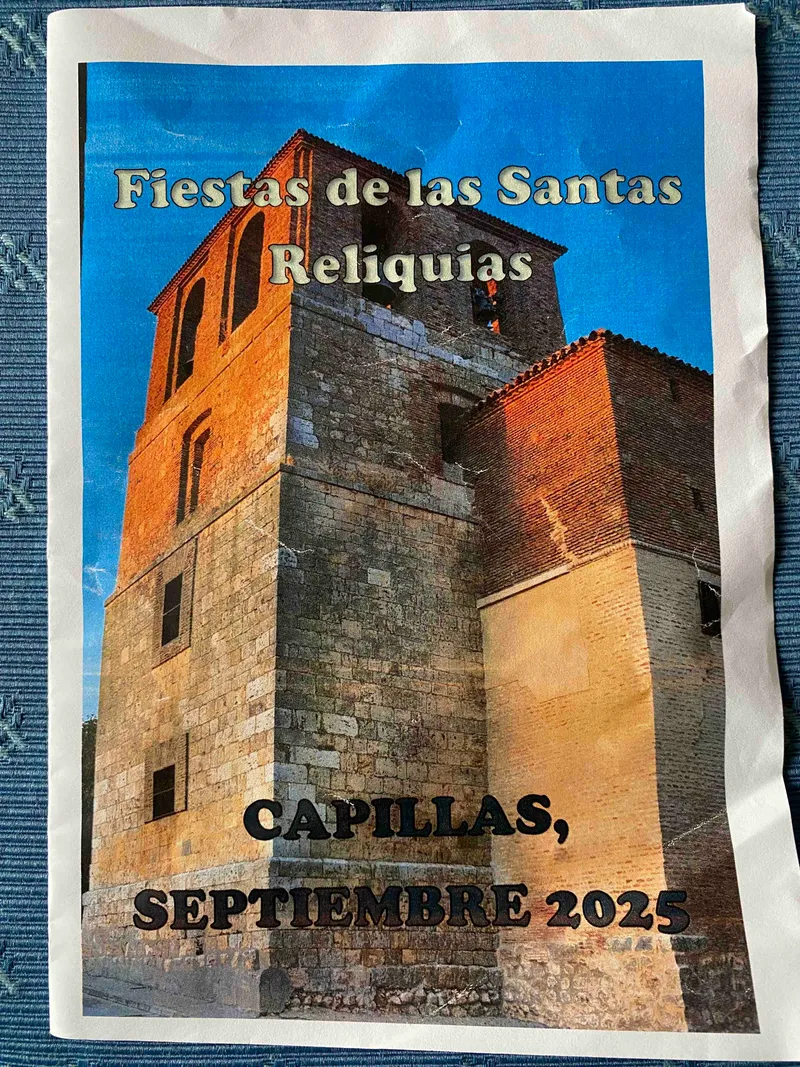 Capillas celebra sus Fiestas de las Santas Reliquias en septiembre de 2025