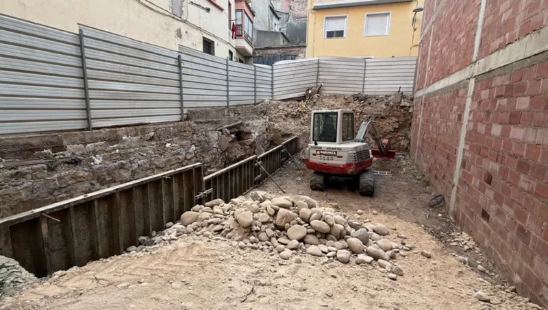 Fraga inicia la creación de una nueva plaza en el Casco Histórico