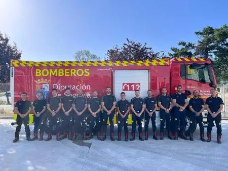 La Diputación de Segovia incorpora a la primera mujer bombero en la provincia