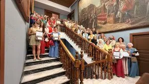 Caspe reconoce la labor de sus voluntarios del Compromiso con una réplica de la Placa al Mérito Turístico