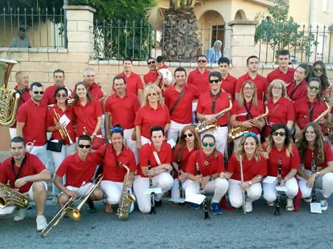 La Banda de Música Alegría Raguesa celebra su trayectoria desde 1996