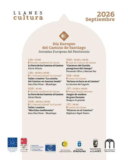 Llanes celebra las Jornadas Europeas del Patrimonio con un programa centrado en el Camino de Santiago