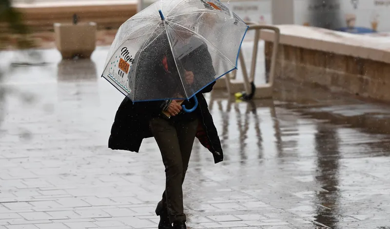 Alerta naranja por lluvias y tormentas en Almería: activado el aviso por fuertes precipitaciones