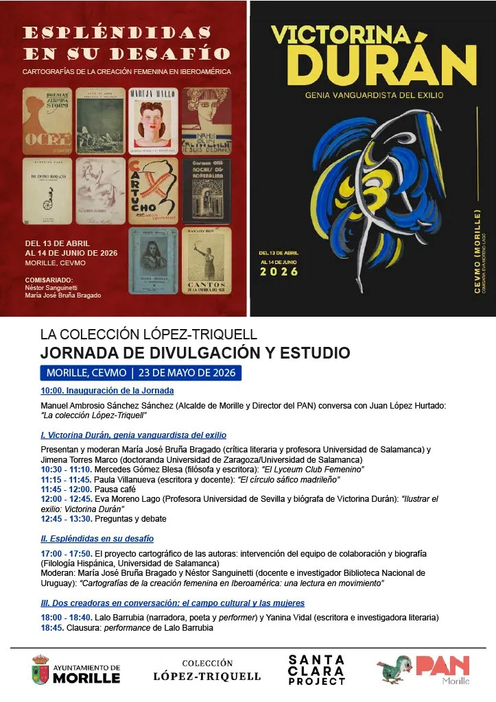 Morille acoge una jornada sobre creación femenina iberoamericana