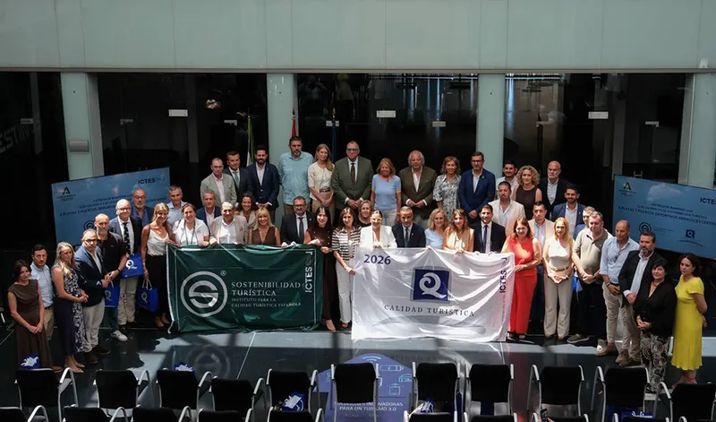 Andalucía lidera España en calidad y sostenibilidad turística con más de 250 certificaciones Q y S