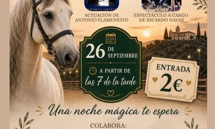 Casariche acoge la I Exhibición Ecuestre Cerro Bellido el 26 de septiembre