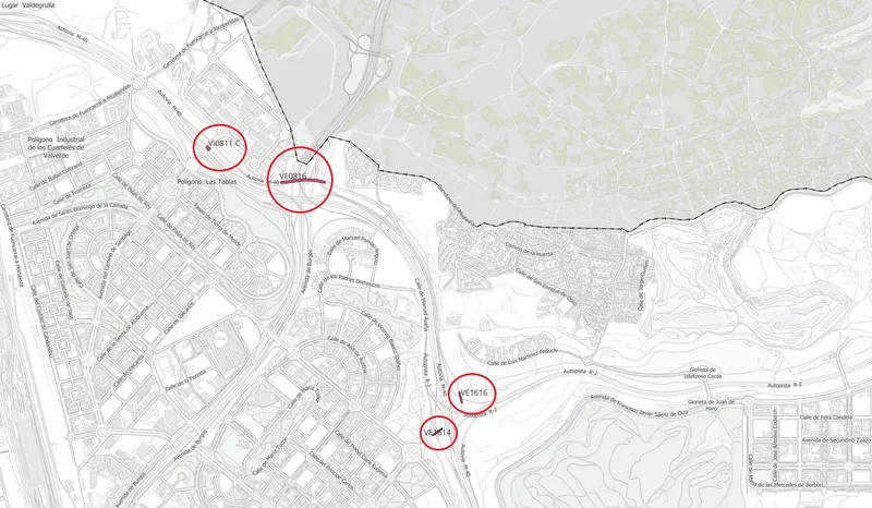 Madrid renueva la impermeabilización de cuatro estructuras entre Sanchinarro y la M-40