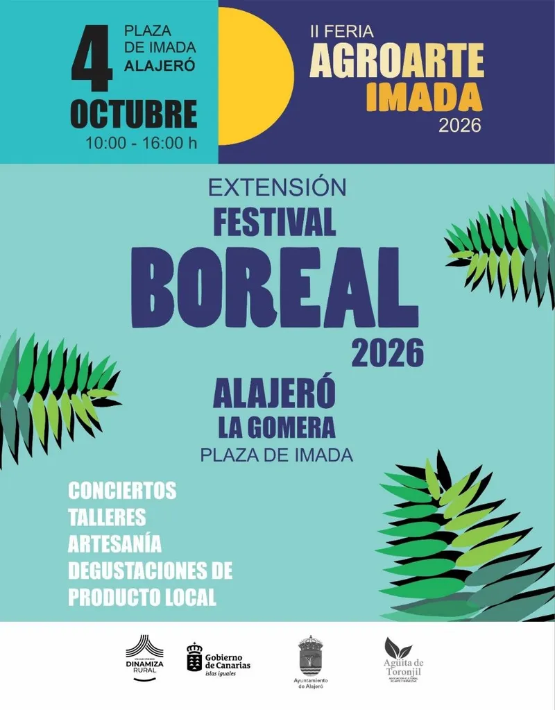 Alajeró celebra 'Agro Arte Imada' fusionando cultura, gastronomía y música local