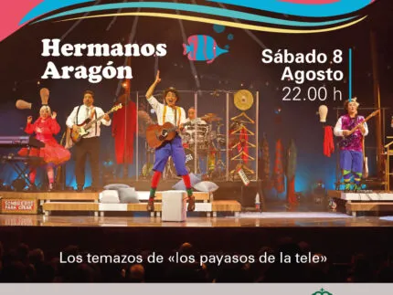 Los Hermanos Aragón rinden homenaje a los payasos de la tele en Alpedrete