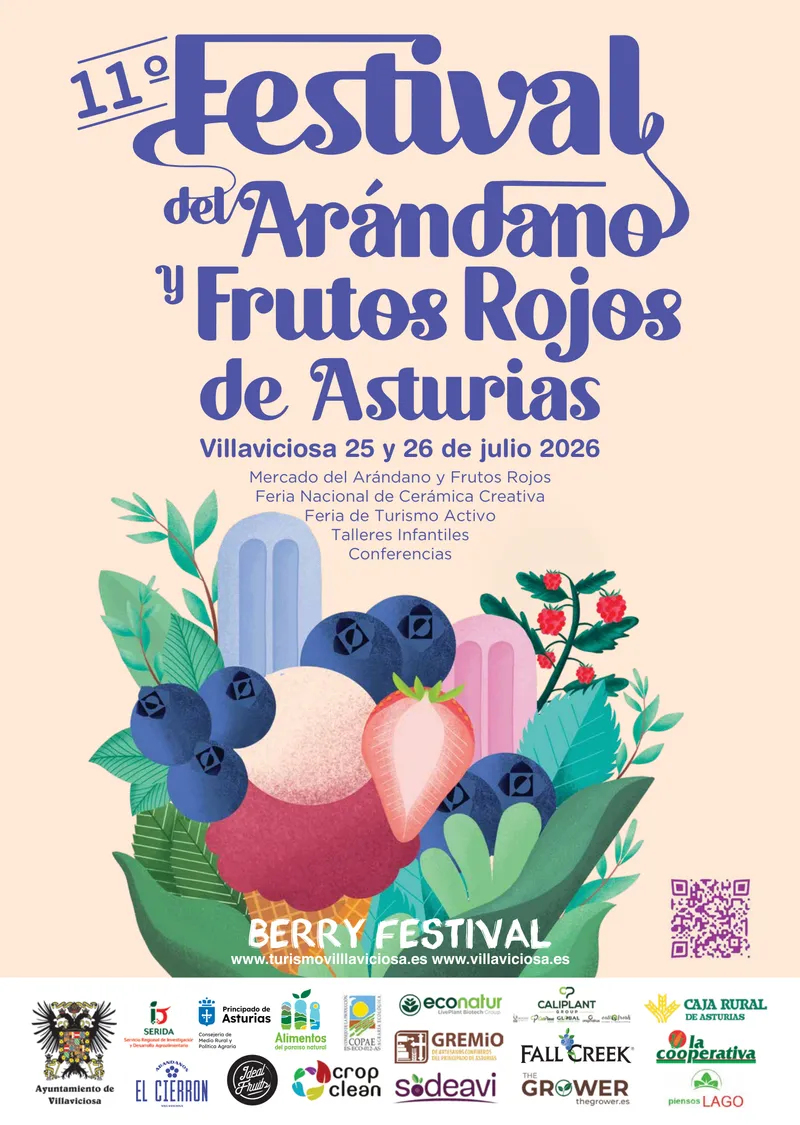 Villaviciosa celebra el Berry Festival del Arándano y Frutos Rojos