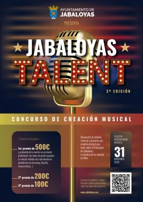 Jabaloyas lanza el concurso musical 'Jabaloyas Talent' con premios en metálico y grabación profesional