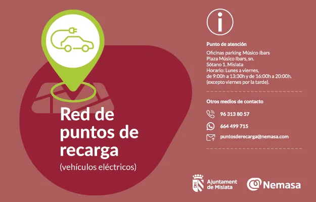 Mislata amplía su red de puntos de recarga para vehículos eléctricos
