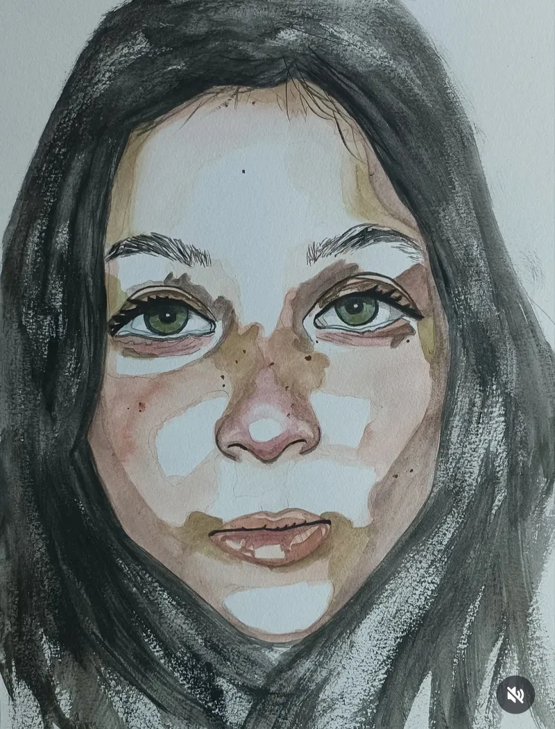 Rosana Martíns expone su obra en el Centro Cultural A Fábrica de Oleiros