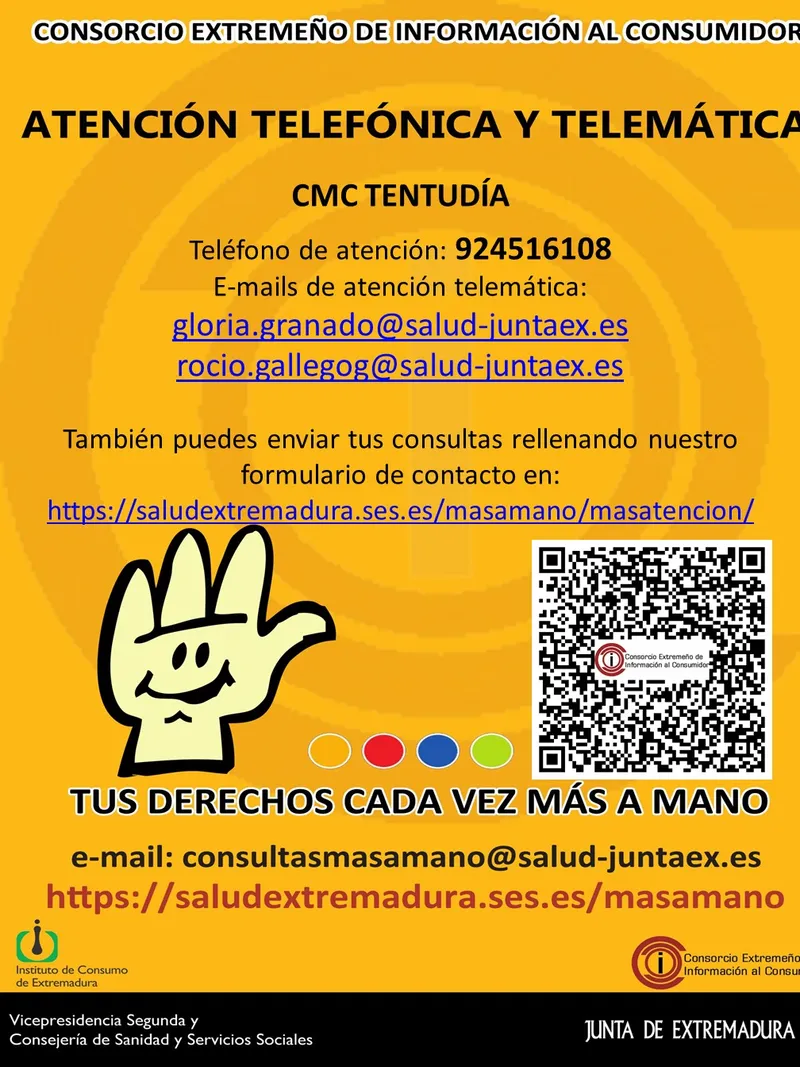 El Consorcio Extremeño de Información al Consumidor amplía su atención telemática