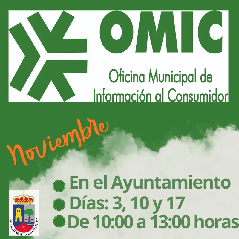 Valdeolmos-Alalpardo abre la Oficina de Información al Consumidor en noviembre