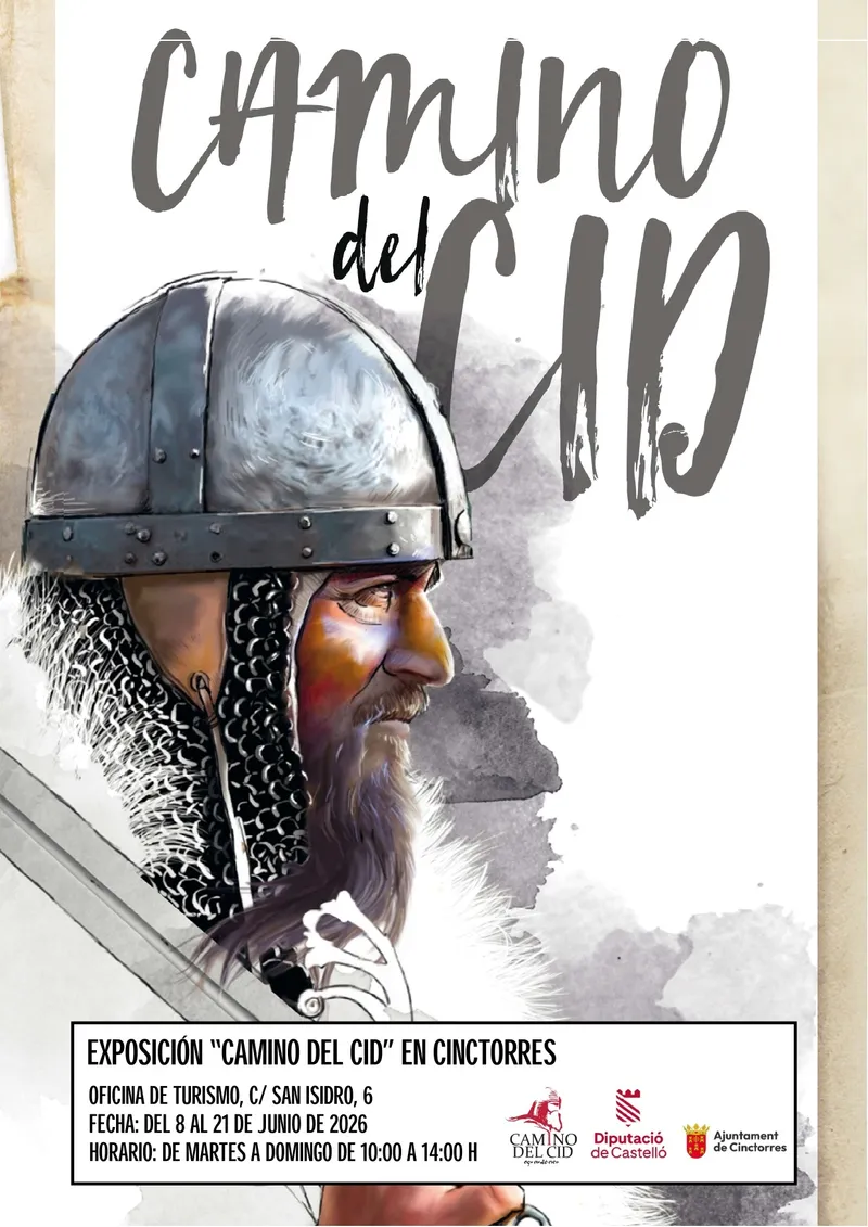 Cinctorres acoge la exposición 'El Camino del Cid' del 8 al 21 de junio