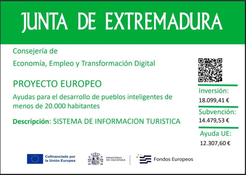 Calzadilla impulsa el turismo con audio guías y paneles QR