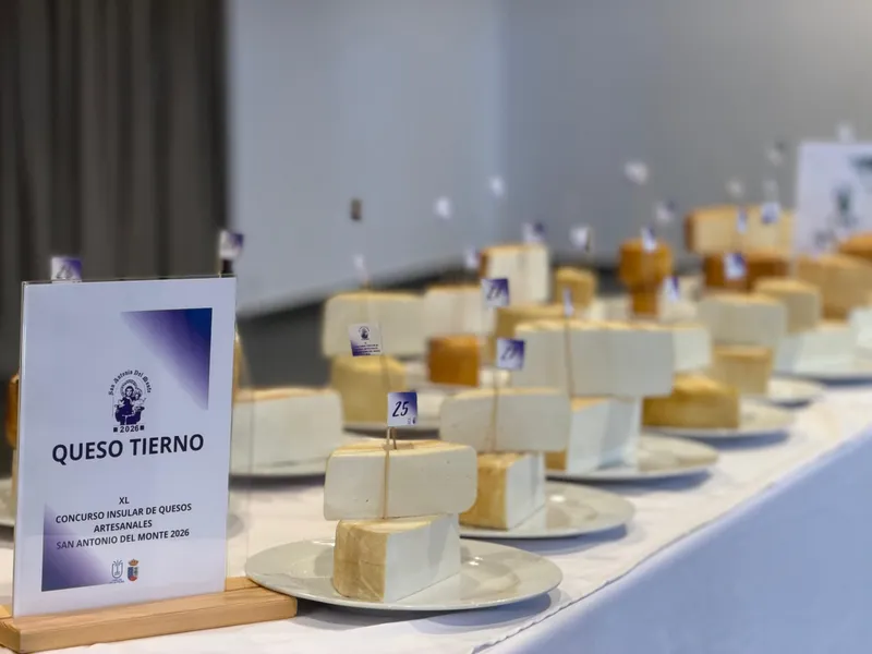 Garafía celebra el XL Concurso Insular de Quesos Artesanales con récord de participación