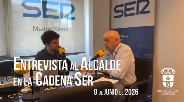 Alcalde de Moralzarzal repasa la actualidad municipal en Ser Madrid Sierra