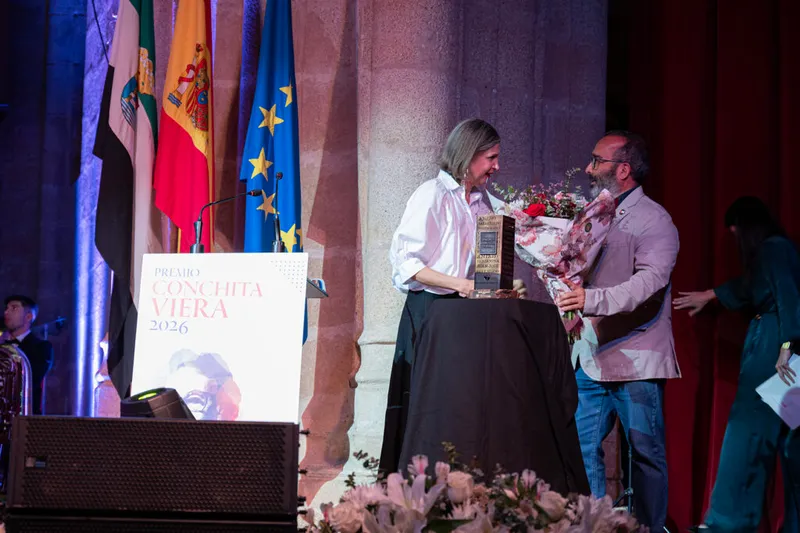 Mayki Gorosito, exdirectora de la ESMA, galardonada en Cáceres con el Premio Conchita Viera