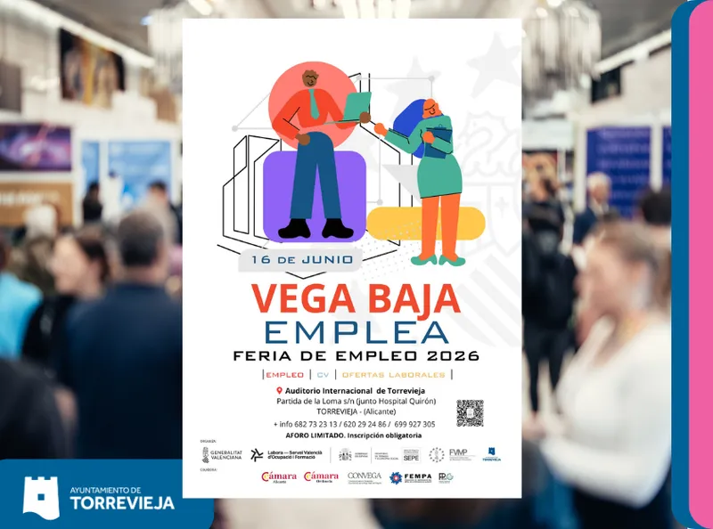 La Vega Baja celebra su primera feria de empleo comarcal en Torrevieja