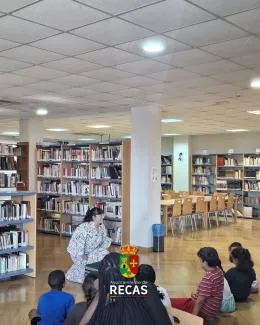 Recas clausura su ciclo de cuentacuentos en la biblioteca municipal