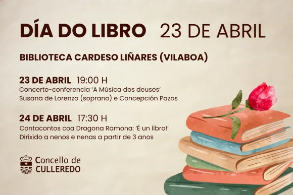 Culleredo celebra el Día del Libro con música, mitología y cuentacuentos