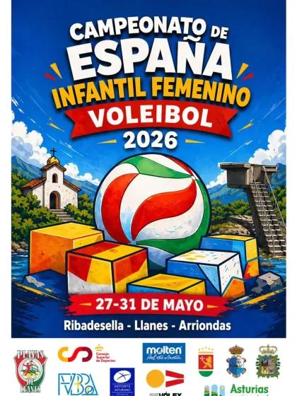 El Campeonato de España de Voleibol Infantil Femenino recala en el Oriente de Asturias en 2026