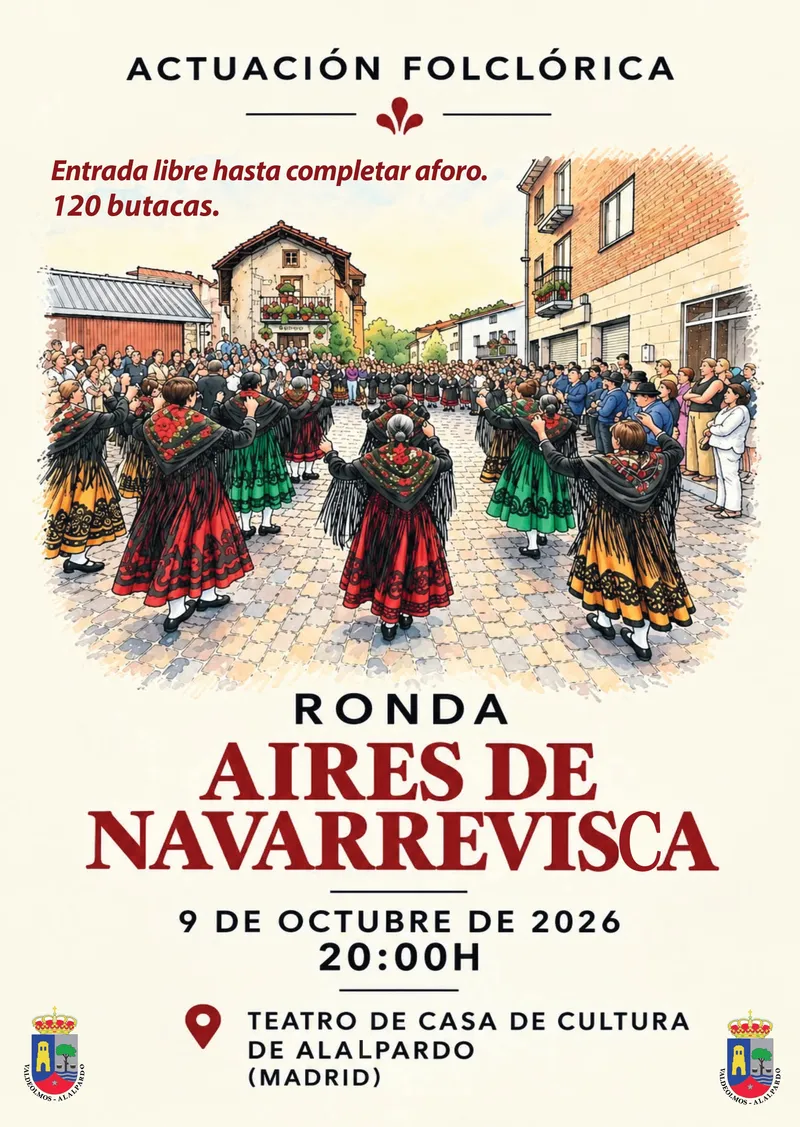 Alalpardo celebra la música tradicional con la actuación de 'Aires de Navarrevisca'
