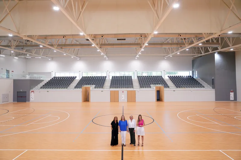 Madrid inaugura el pabellón polideportivo Las Rosas-Fernando Carro con capacidad para mil espectadores