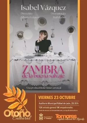 Tomares celebra el Ciclo de Danza con "Zambra de la buena salvaje"