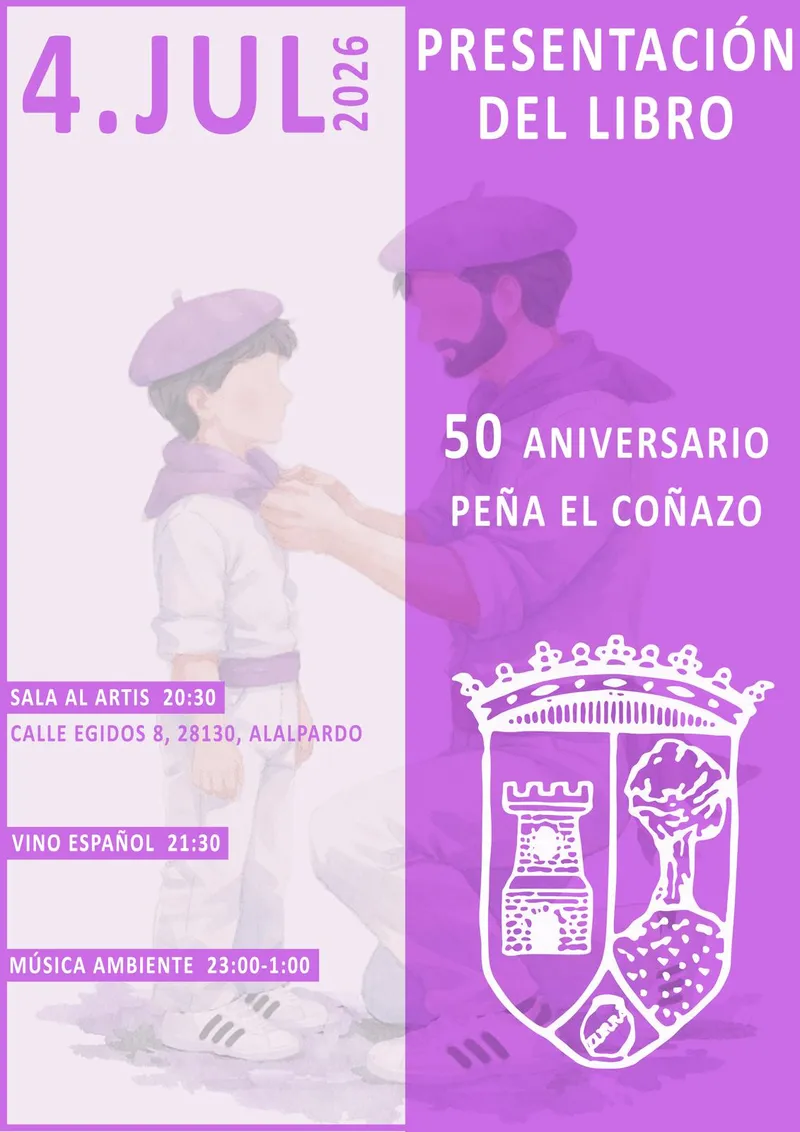 Alalpardo celebra el 50 aniversario de la Peña El Coñazo con la presentación de un libro