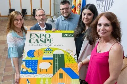 Caspe presenta la 43ª edición de ExpoCaspe en el Gobierno de Aragón