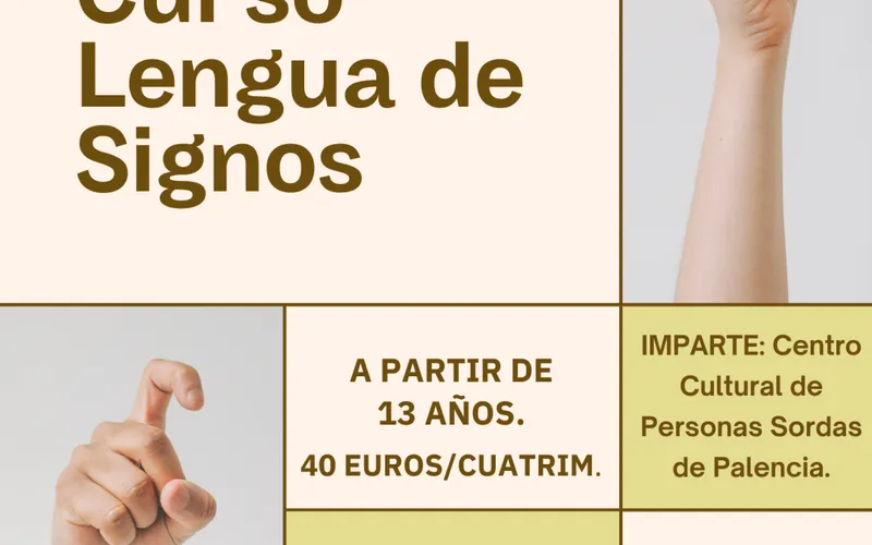 Abierto el plazo para el curso de Lengua de Signos en Venta de Baños