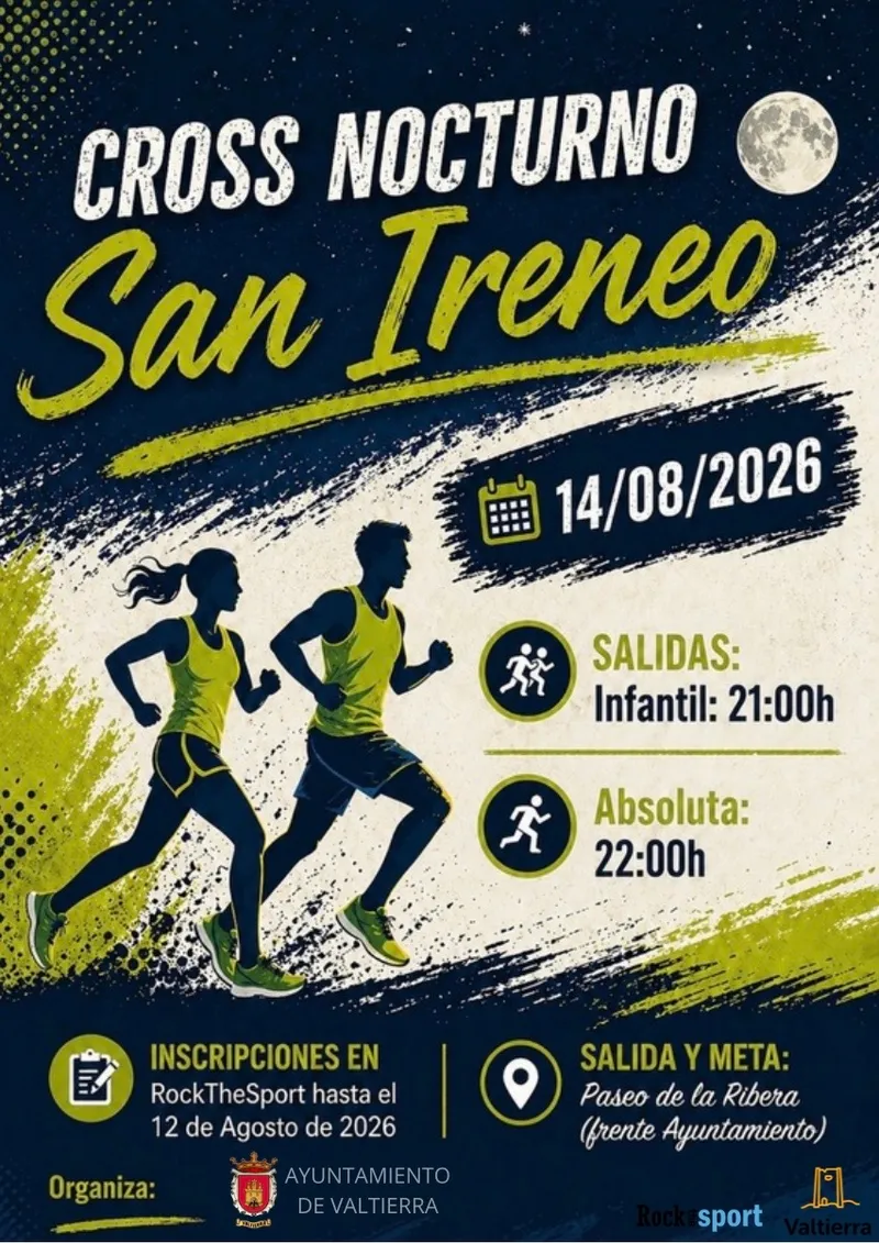 Valtierra celebra la XXXVIII edición del Cross San Ireneo el 14 de agosto