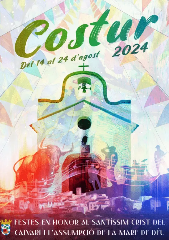 Daniel Padilla Clemente gana el concurso de carteles para las Fiestas de Costur 2024